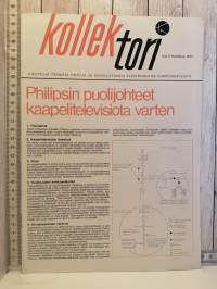Kollektori n:o 2 huhtikuu 1974, koottuja teknisiä tietoja ja sovellutuksia elektroniikan komponenteista