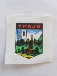 Ypäjä -kangasmerkki, matkailumerkki, leikkaamaton