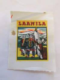 Laanila -kangasmerkki, matkailumerkki, leikkaamaton