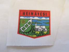 Heinävesi -kangasmerkki, matkailumerkki, leikkaamaton