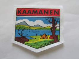 Kaamanen -kangasmerkki, matkailumerkki, leikkaamaton