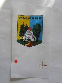 Pälkäne -kangasmerkki, matkailumerkki, leikkaamaton