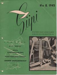 Siipi. Nuorisoilmailun äänenkannattaja. N:0 8 / 1945