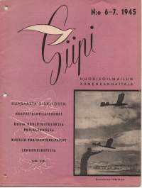 Siipi. Nuorisoilmailun äänenkannattaja. N:0 6-7 / 1945