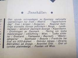 UFA-katsaus / journalen nr 625, saksalaisen sota-aikaisen propagandakatsauksen aiheet -elokuvajuliste / movie poster