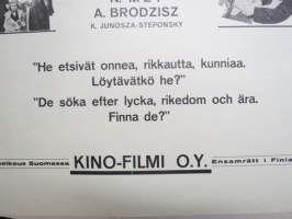 Tyttöjä ristitulessa - Flickor i avgrunden, M. Bogda, N. Mey, A. Brodzisz, K. Junosza-Steponsky -elokuvajuliste / movie poster