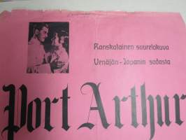 Port Arthur - ranskalainen suurelokuva Venäjän-Japanin sodasta, Danielle Darrieux, Adolf Wohlbrück, Charles Vanel, ohjaus N. Varkas -elokuvajuliste / movie poster