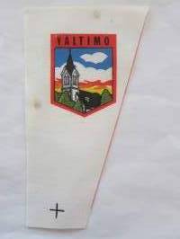 Valtimo -kangasmerkki, matkailumerkki, leikkaamaton