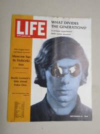 Life Atlantic - 16.9.1968, Why Prague dared, Beatle Lennon´s little friend Yoko Ono, What divides generations?