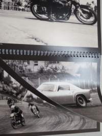Itäharjun ajot 1955-1965 (Turku), kuva-albumi, 100 kpl painos, numeroitu 48/100 -Itäharju car &amp; motorcycle races, picture album, limited edition