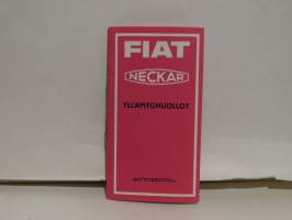 Fiat Neckar ylläpitohuollot