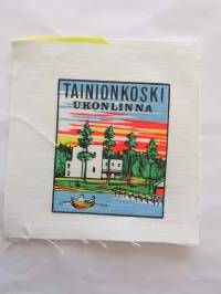 Tainionkoski -Ukonlinna -kangasmerkki, matkailumerkki, leikkaamaton