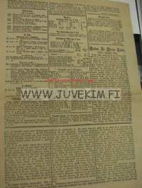 Hufwudstadsbladet 1864 5.12  nr 1