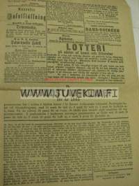 Hufwudstadsbladet 1864 5.12  nr 1