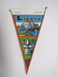 Lieksa -matkailuviiri / souvenier pennant