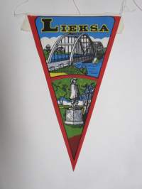 Lieksa -matkailuviiri / souvenier pennant