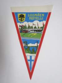 Luumäki - Luumäen Motelli -matkailuviiri / souvenier pennant