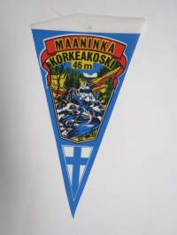 Maaninka - Korkeakoski -matkailuviiri / souvenier pennant