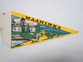Maaninka -matkailuviiri / souvenier pennant