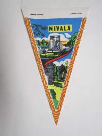 Nivala -matkailuviiri / souvenier pennant