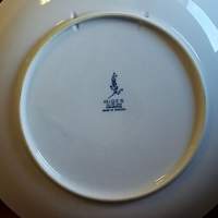 Keräilylautanen. Halland - Älvsåker kyrka.  Posliinilautanen, seinälautanen.(Sweden, Scandinavian porcelain, Ruotsi)