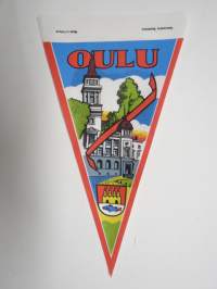 Oulu -matkailuviiri / souvenier pennant