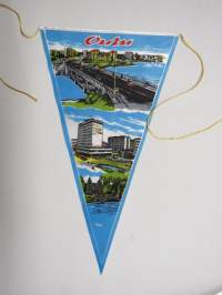 Oulu -matkailuviiri / souvenier pennant