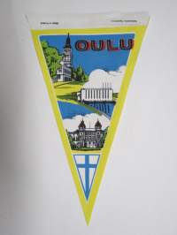 Oulu -matkailuviiri / souvenier pennant