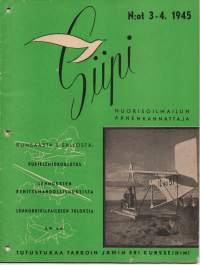 Siipi. Nuorisoilmailun äänenkannattaja. N:0 3-4 / 1945