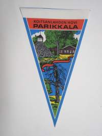 Parikkala - Koitsanlahden Hovi - Koitsanlahti -matkailuviiri / souvenier pennant