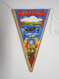 Pello -matkailuviiri / souvenier pennant