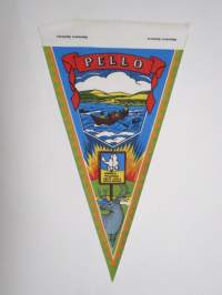 Pello -matkailuviiri / souvenier pennant