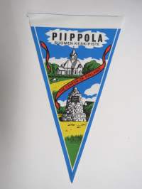 Piippola -matkailuviiri / souvenier pennant