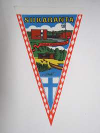 Pori - Siikaranta -matkailuviiri / souvenier pennant