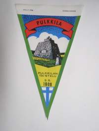 Pulkkila -matkailuviiri / souvenier pennant