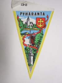 Pyhäranta -matkailuviiri / souvenier pennant
