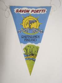 Rautalampi - Savon portti -matkailuviiri / souvenier pennant