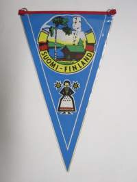 Riihimäki - Suomi / Finland (2-puolinen) -matkailuviiri / souvenier pennant