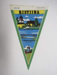 Ristiina -matkailuviiri / souvenier pennant