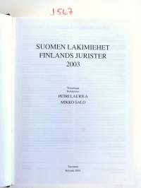 Suomen lakimiehet - Finlands jurister 2003