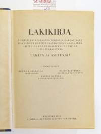 Lakikirja 1951
