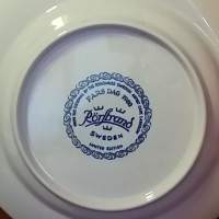 Keräilylautanen - Fars Day 1980. Posliinilautanen, seinälautanen,  ( Sweden, Ruotsi, Scandinavian Porcelain, tallrik, collecting plate)