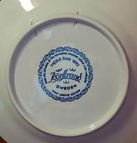 Keräilylautanen - Mors Day 1971. Posliinilautanen, seinälautanen,  ( Sweden, Ruotsi, Scandinavian Porcelain, tallrik, collecting plate)