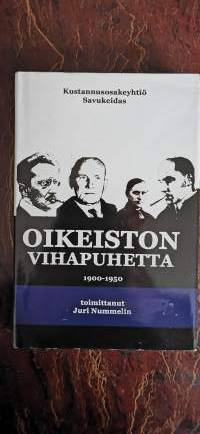 Oikeiston vihapuhetta