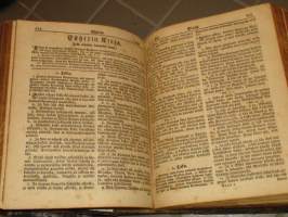 Biblia, se on: koko Pyhä Raamattu suomexi 1777 RÄÄVELIN RAAMATTU