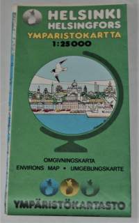 Helsinki ympäristökartta  1:25 000