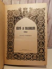 Käsityö ja Teollisuuslehti 1912 nrot 1-12