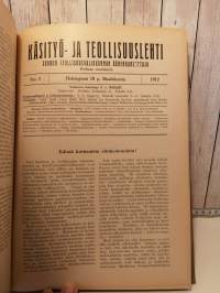 Käsityö ja Teollisuuslehti 1912 nrot 1-12