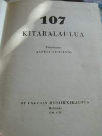 107 kitaralaulua