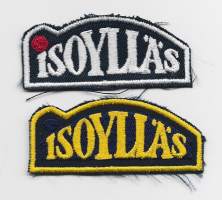 Isoylläs  -   hihamerkki kangasmerkki 2 eril